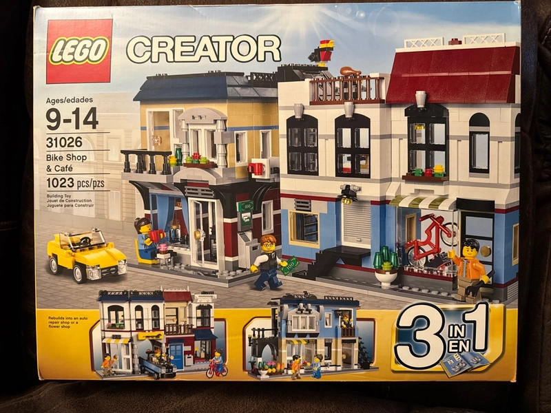LEGO CREATOR 3in1 31026 Bike Shop &amp; Cafe. New. Sealed.