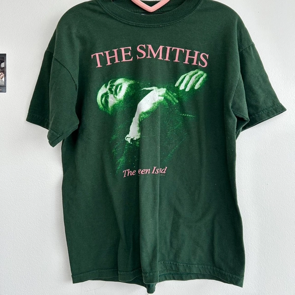 Small green The Smiths tee. Authentic vintage,...