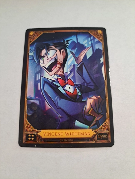 Vincent Whitman Trading Card