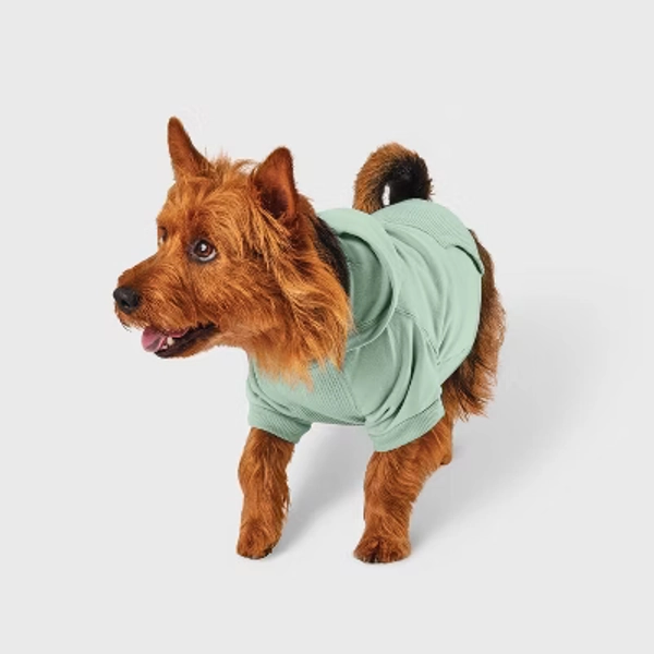 Green Thermal Dog Hoodie - Boots & Barkley™
