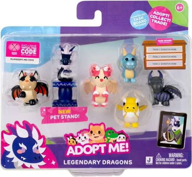 Adopt Me! Legendary Dragons 6 Figure Pack