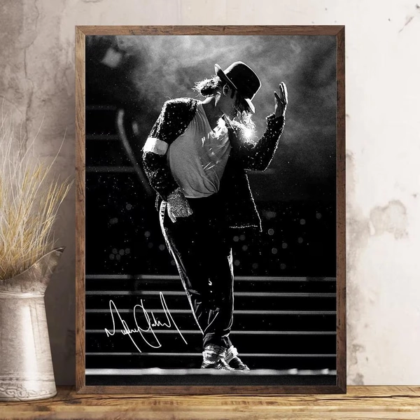 Michael.J Performing Poster Live Dance Stage Wall Art Music Print-No Frame Included - Walmart.com