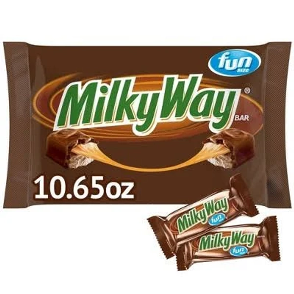 Milky Way Fun Size Milk Chocolate Candy Bars