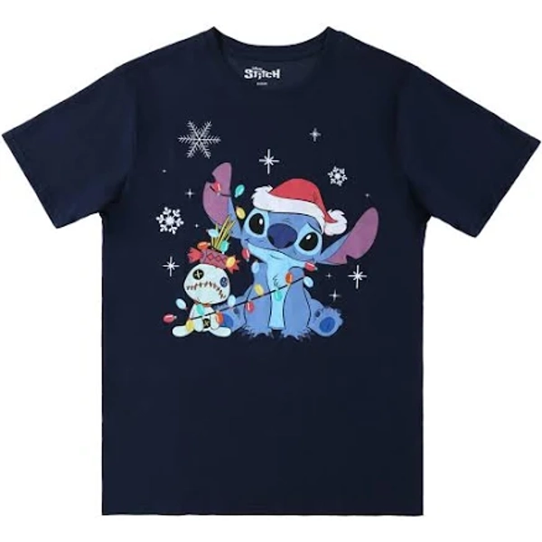 Disney Stitch Holiday Tee