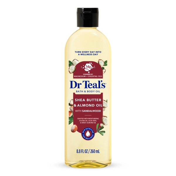 Dr Teal's Moisturizing Bath & Body Oil - Shea Butter & Almond Oil