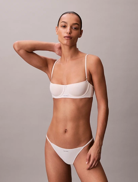 Balconette Bra - Cotton Modal Bare