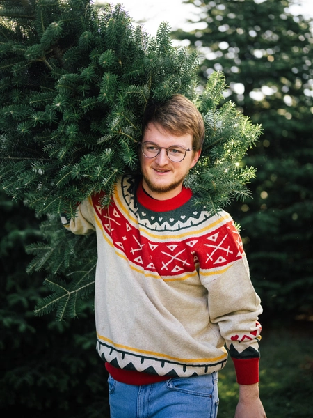 Hearts &amp; Swords Holiday Sweater