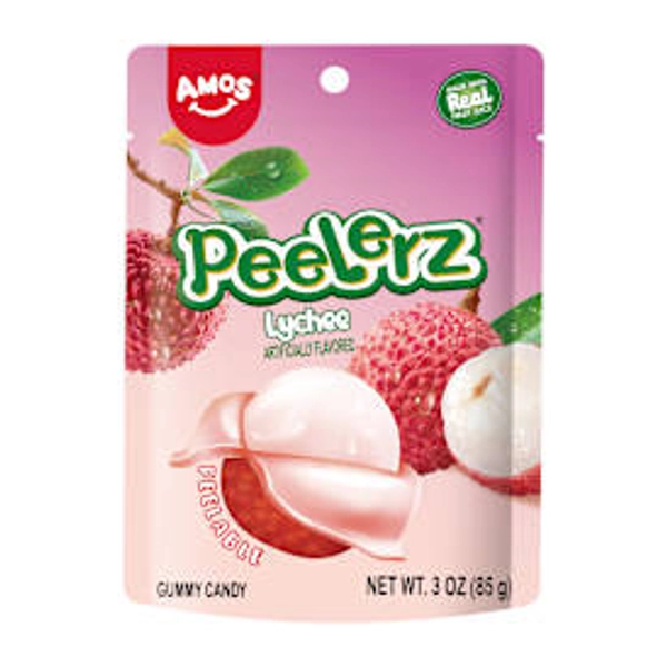Peelerz® Lychee Peelable Gummy Candy 3oz