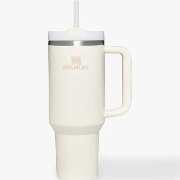 Stanley Quencher H2.0 FlowState Tumbler, 40oz, Cream