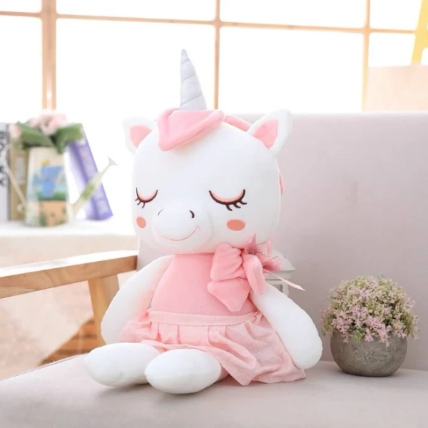 Soft Unicorn Plush | Kawaii Unicorn Store 38cm / Pink