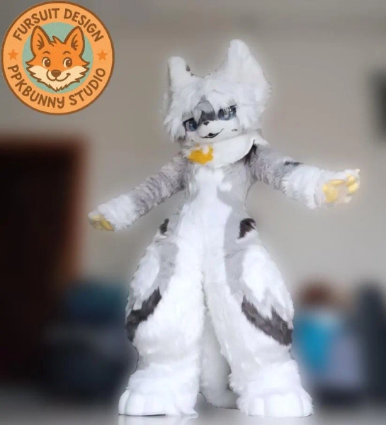 Fursuit Full Body,  FurryNew Pre-Made Fur Head, Furry Cosplay, Full Fursuit, Full Body Costume Cosplay