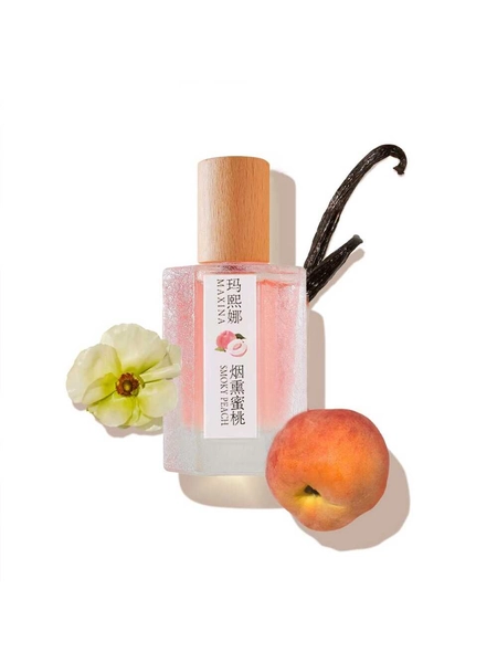 Powdery Peach - Eau De Parfum - Inspired By Perfume Luxury - Pure Infused - Paraben-Free - Vegan - For Women - Fragrance