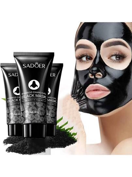 3pcs Blackhead Removal Peels, Blackheads On The Nose And Face, Removes Stubborn Blackheads On The Face, Creates Smooth Skin, Suitable For All Skin Types