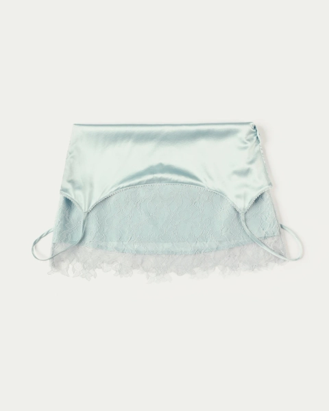Liquid Silk Mini Skirt