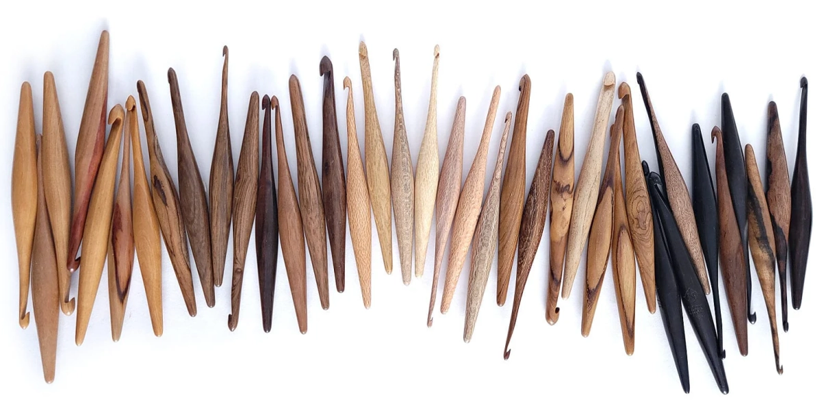 Streamline Wood Crochet Hooks: Ergonomic & Affordable | Furls Crochet