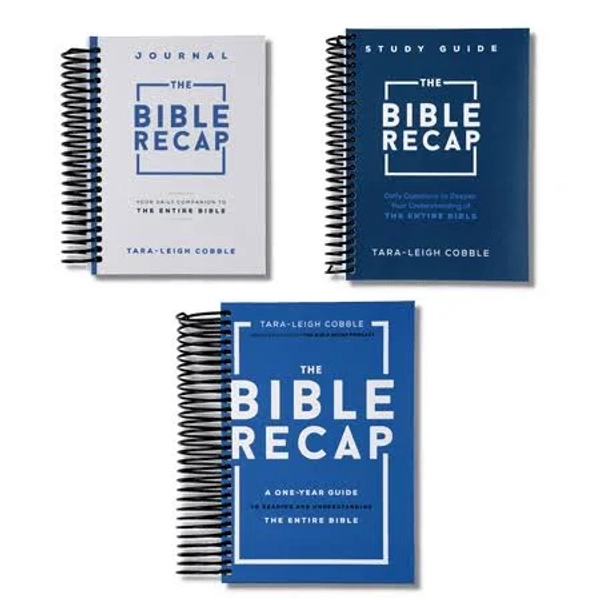 The Bible Recap Three Book Bundle (Spiral-bound)