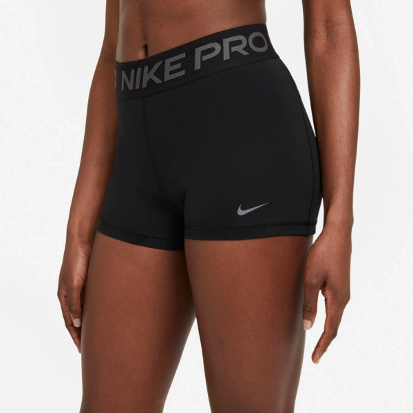Nike Women's Pro 365 Shorts 3 in Black 01