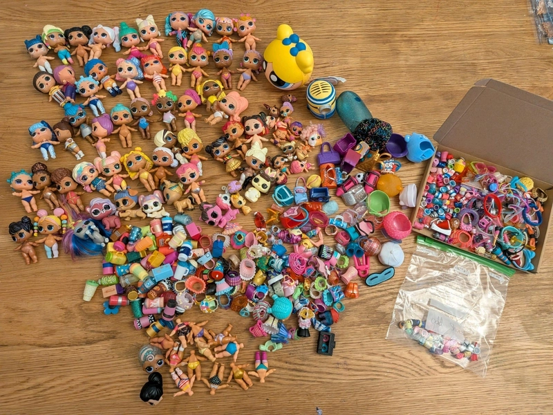 Large  LOL Surprise Dolls Bundle Job Lot Dolls  pets accessories 