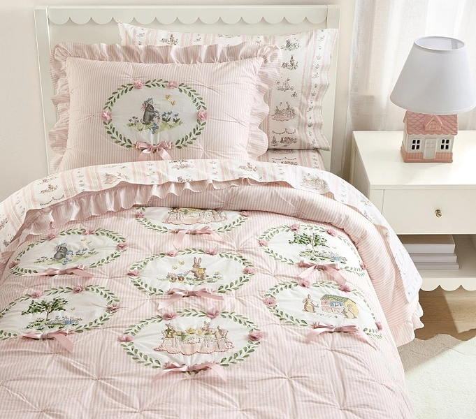 Riley Sheehey Oxford Stripe Quilt & Shams