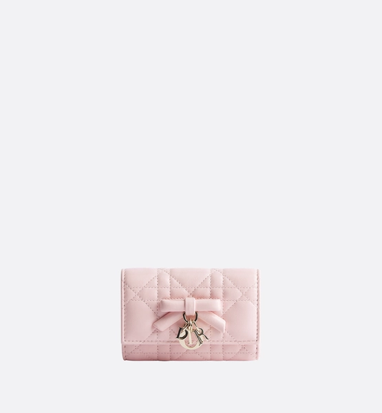 Lady Dior Glycine Wallet