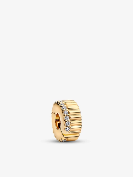 Ribbed Clip Charm