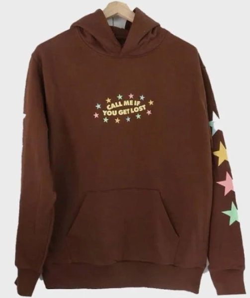 Tyler the Creator Tour Brown Hoodie