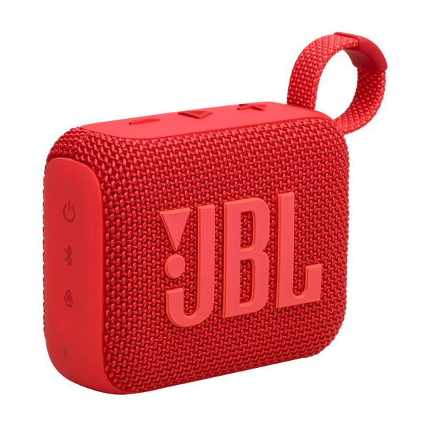 JBL - Go 4 Portable Bluetooth Speaker - 2024 - Red