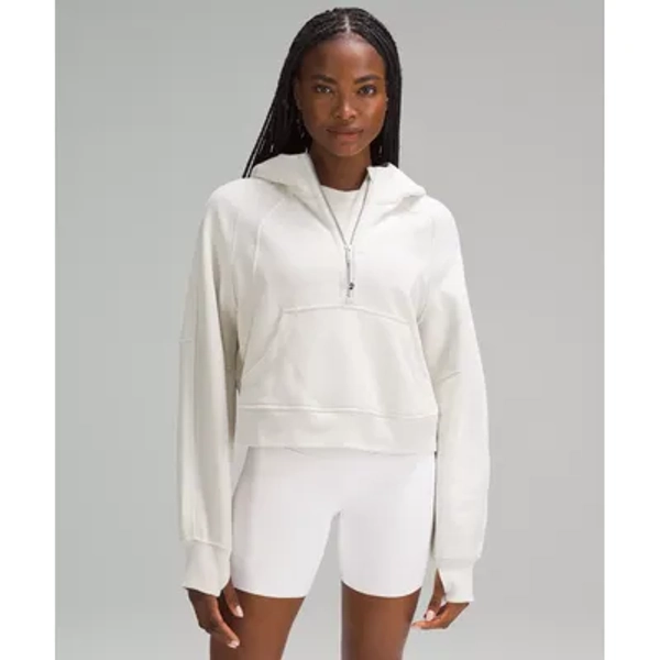 Scuba Oversized Half-Zip Hoodie