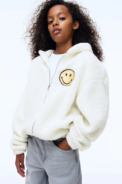 Hooded Teddy Fleece Jacket