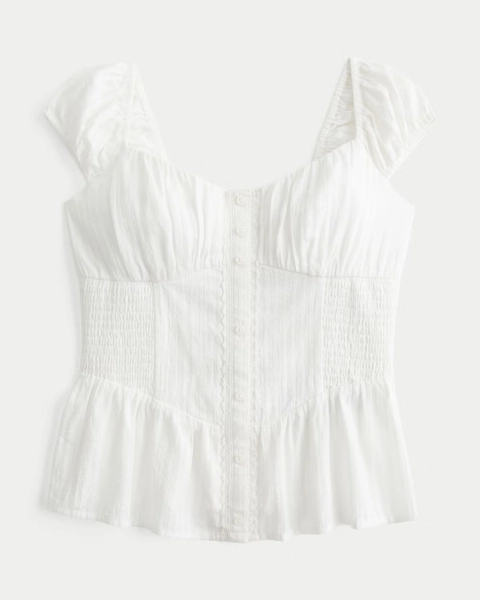 Sweetheart Peplum Top