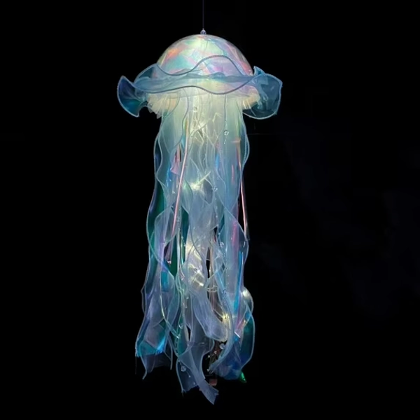 GFHFHITJ Jellyfish Lamp,multi- Color Changing Jelly Fish Tank Mood Lamps for Home Office Room Desktop Decoration, Jellyfish Aquarium Night Light DIY Kits for Kids Teens Girls Boys Adults
