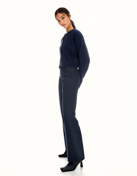 Bootcut-Hose mit tiefem Bund