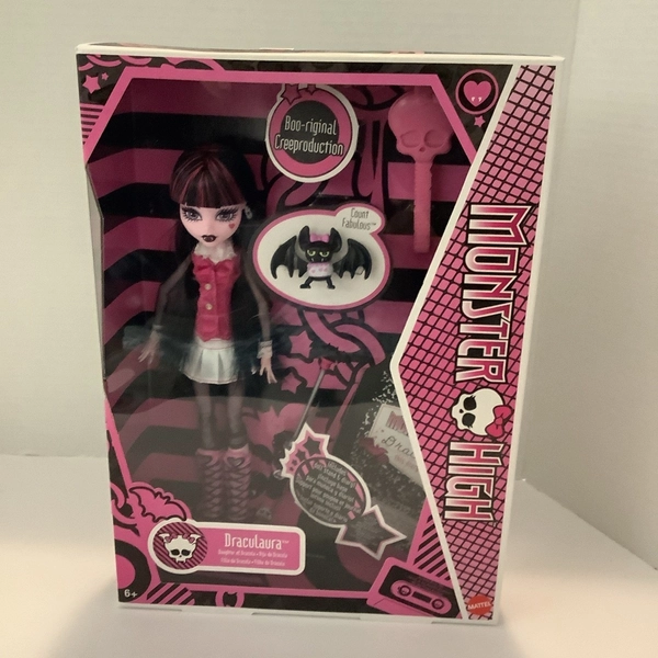 Monster High Draculaura Boo-riginal Creeproduction New In Box 2024