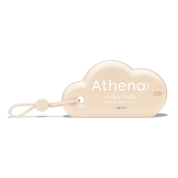 Athena Club Mini Women's Hair & Body Mist - Golden Vanilla - 2 fl oz
