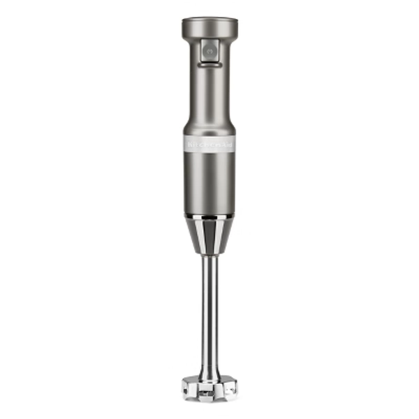 KitchenAid Corded 3-Speed Hand Blender Contour Silver: Immersion Handheld Blender, Dishwasher-Safe, 180W