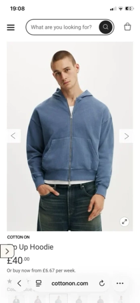 Zip Up Hoodie