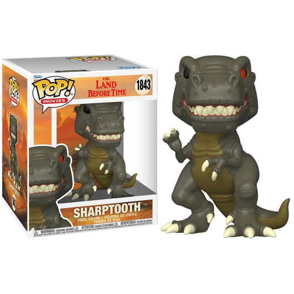 The Land Before Time Sharptooth 6-Inch Pop! Vinyl Figure | Nexus vefverslun