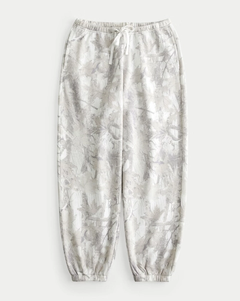 Camo Baggy Fleece Joggers