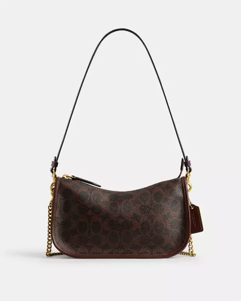 Brass/Maple Waverly Bag In Signature Canvas