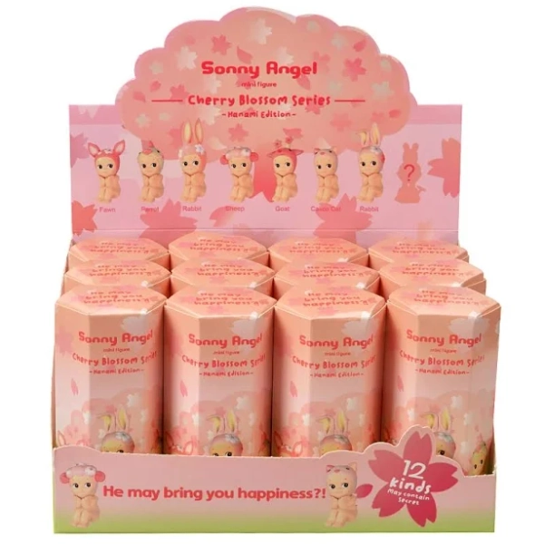 The New Sonny Angel Cherry Blossom Series Animal Fruit Series Blind Box Anime Mini Figure Model Doll