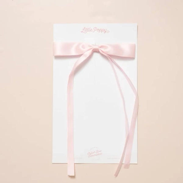 Girls Satin Bow Clip