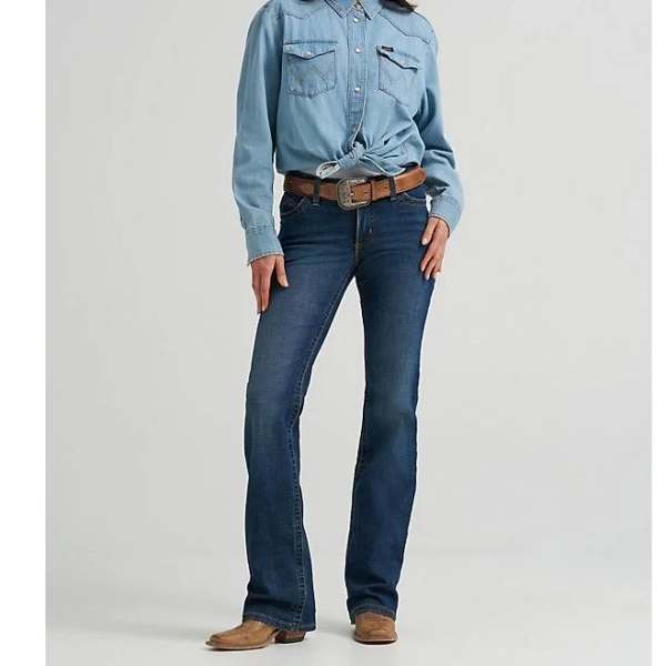 Wrangler Women's Willow Lovette Ultimate Riding Bootcut Jeans