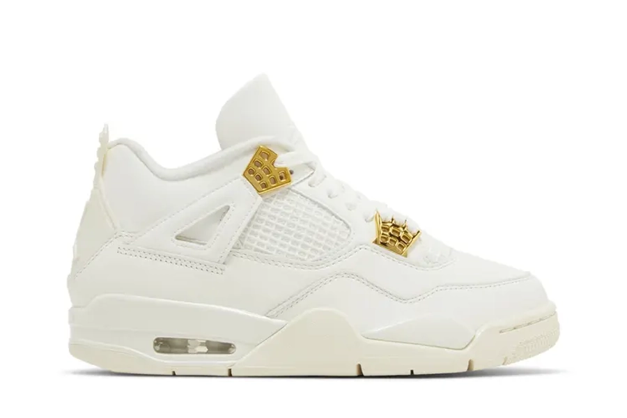  Air Jordan 4 Retro 'Metallic Gold' 