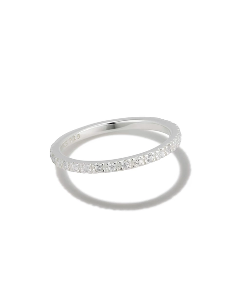sterling silver band ring