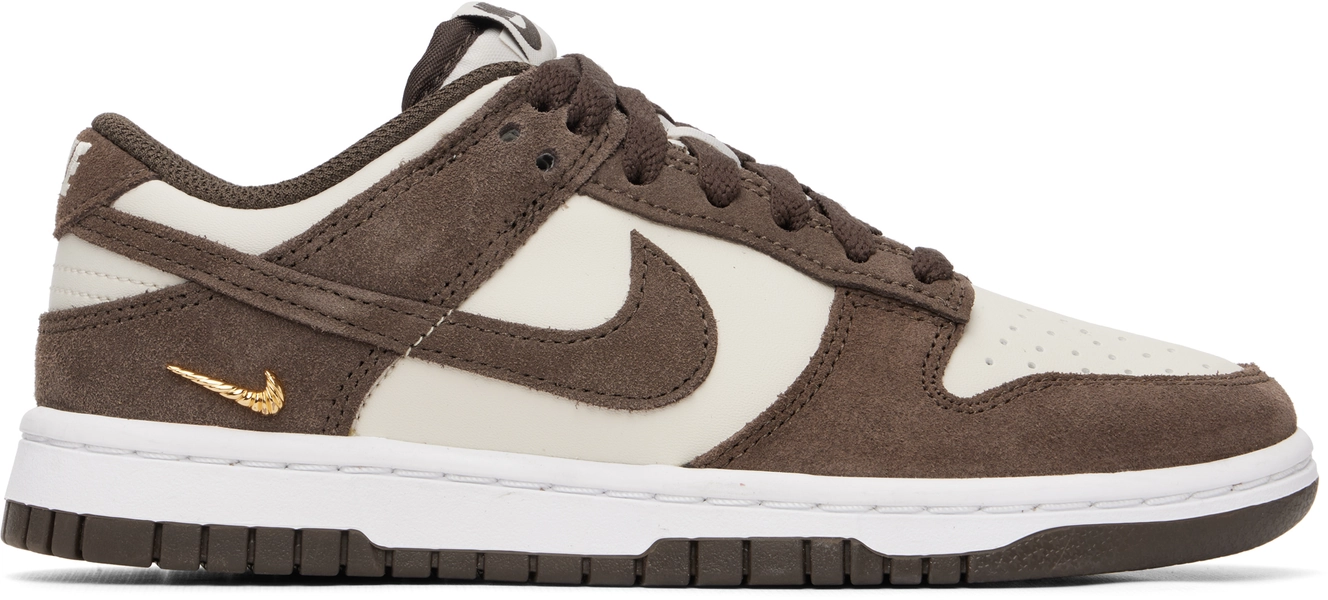 Brown & Beige Dunk Low SE Sneakers