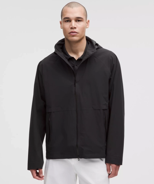 Waterproof Golf Jacket - Black - L