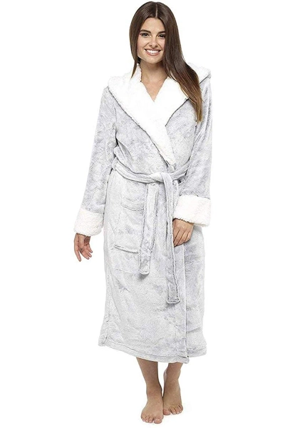 Dressing Gown With Hood