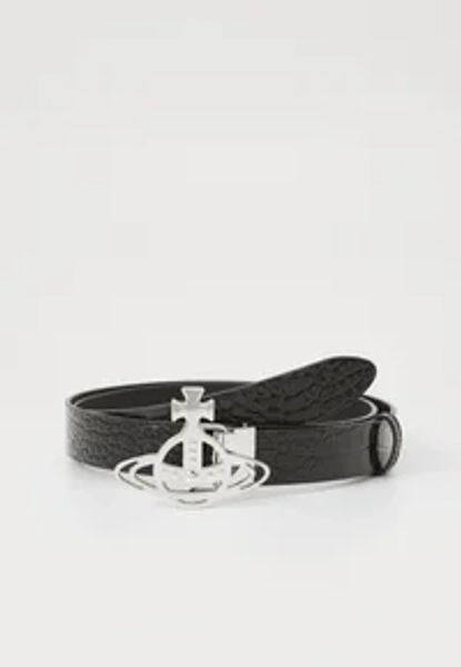 LINE ORB BUCKLE BELT UNISEX - Cintura - black
