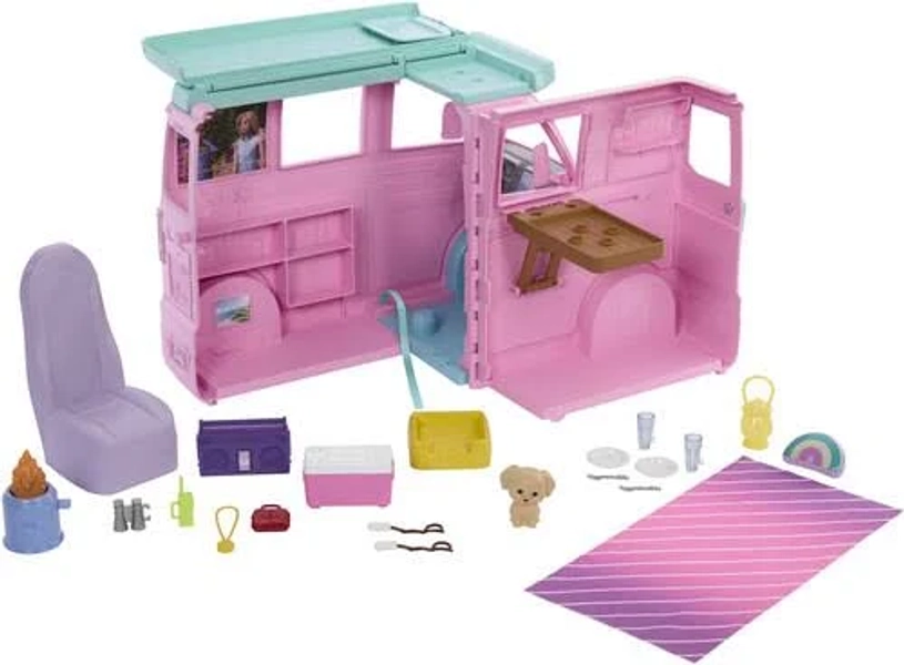 Barbie Dream Land Road Trip Camper Vehicle Playset