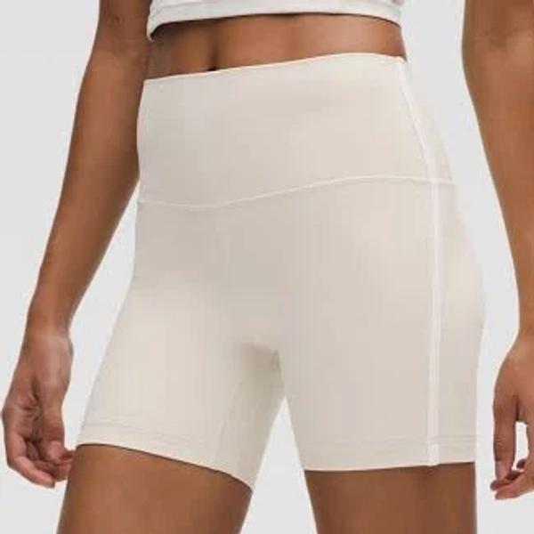 Lululemon Women's Align High-Rise Side-Stripe Shorts 6"